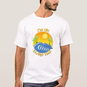 Ik ben op Island Time T-shirt