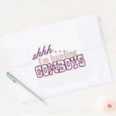 Ik ben op jacht op Cowboys Sticker (Envelop)