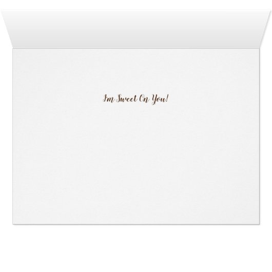 Ik ben op je Chocolate Dipped Cookie. (Binenzijde Horizontaal (Onderkant))