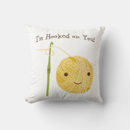 Ik ben op je gehakt! kussen