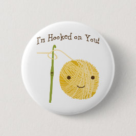Ik ben op je gehakt! ronde button 5,7 cm