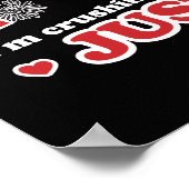 Ik ben op Justin aan het kruipen. Poster (Hoek)