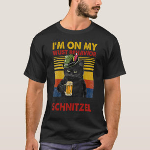 Ik ben op mijn worst gedrag en het kan me niet sch t-shirt