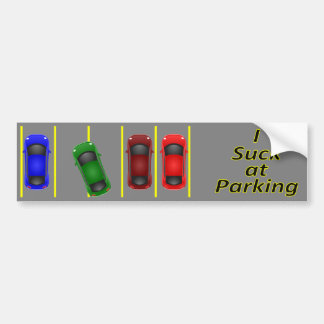 Ik ben op Parking Bumpersticker