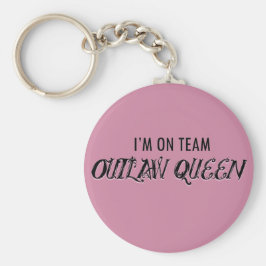 Ik ben op Team Outlaw Queen Sleutelhanger