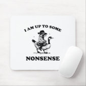 Ik ben op weg naar wat onzin grappige ganzenwasbee muismat (Met muis)