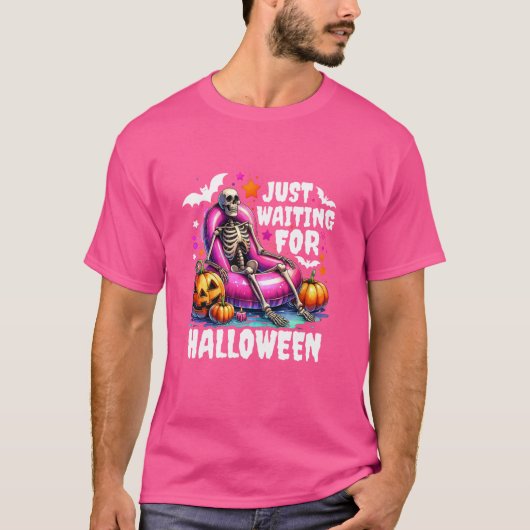 Ik ben op zoek naar Halloween Funny Skeleton Spook T-shirt (Voorkant)