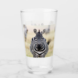 Ik ben op zoek naar je Zebra foto Glas