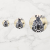 Ik ben op zoek naar je Zebra foto met tekst Confetti (Voorkanten)