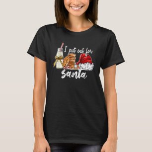 Ik ben op zoek naar kerstkoekjes en melk en Pet vr T-shirt