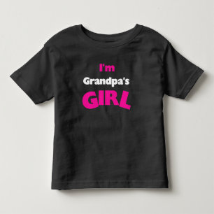 Ik ben opa's meisje kinder shirts