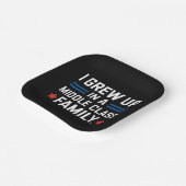 Ik ben opgegroeid in een middenklasse gezin, Kamal Papieren Bordje (Gebogen)