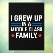 Ik ben opgegroeid in een middenklasse gezin, Kamal Raamsticker (Vel 3)