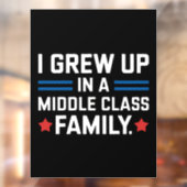 Ik ben opgegroeid in een middenklasse gezin, Kamal Raamsticker (Vel 2)