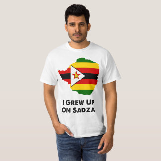 Ik ben opgegroeid op Sadza Zimbabwe T-shirt