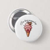 Ik Ben Opgepakt Bruidsfeest Met Coquette B Ronde Button 5,7 Cm (Voorkant /achterkant)