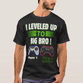 Ik ben opgetogen op Big Bro Gamer New Brother T-shirt (Voorkant)