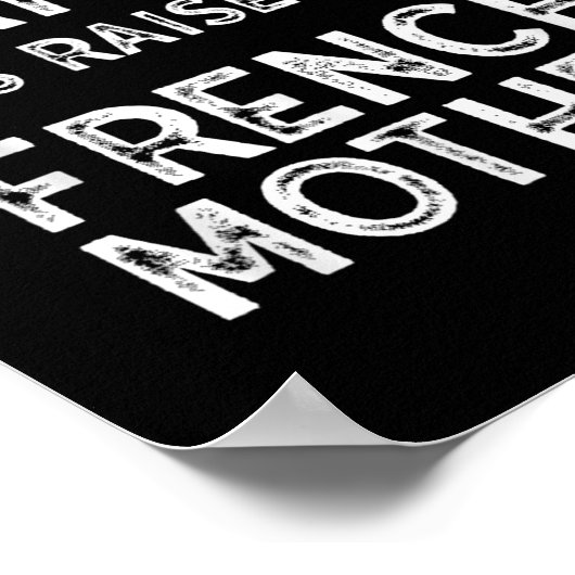 Ik ben opgevoed door een Franse moeder Poster (Hoek)