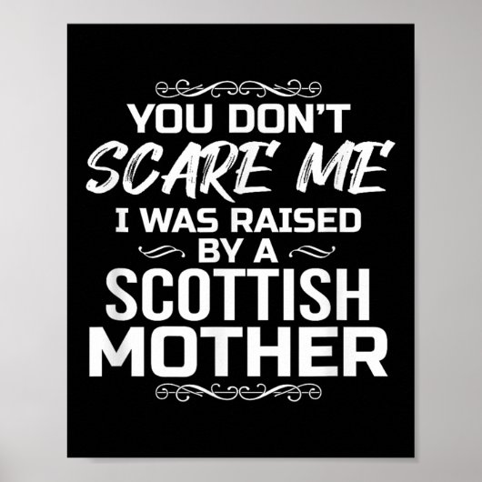Ik ben opgevoed door een Schotse moeder Poster (Voorkant)