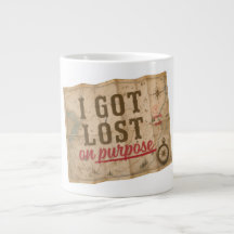 Ik Ben Opzettelijk Verdwaald Vintage Kaart