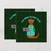 Ik ben Otter-lijk Verliefd op Tech (Voorkant / Achterkant)