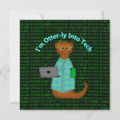 Ik ben Otter-lijk Verliefd op Tech (Achterkant)