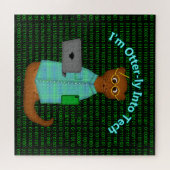 Ik ben Otter-lijk Verliefd op Tech Legpuzzel (Horizontaal)