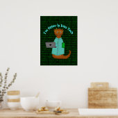 Ik ben Otter-lijk Verliefd op Tech Poster (Keuken)