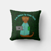 Ik ben Otter-ly in Tech Kussen (Voorkant)