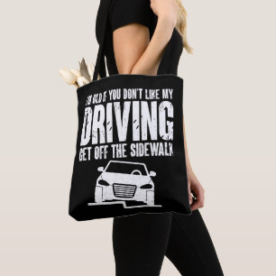 Ik ben oud als je niet van het rijden van opa en o tote bag
