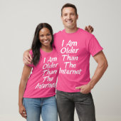 Ik ben ouder dan het internet Oude Geiser Leuk T-shirt (Unisex)