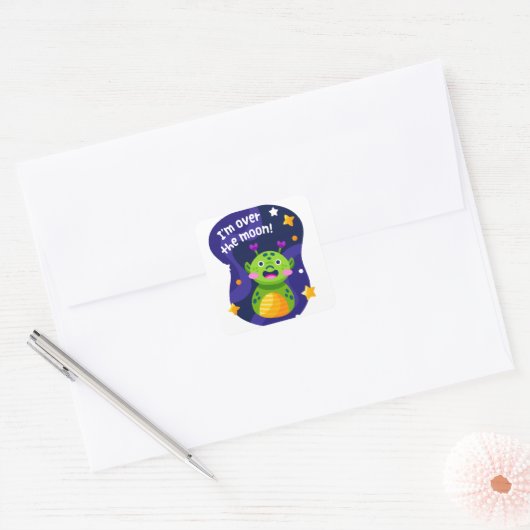 Ik ben over de Sticker (Envelop)