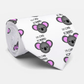 Ik ben over Koalafied - Funny Koala Animal Pun Stropdas (Opgerold)