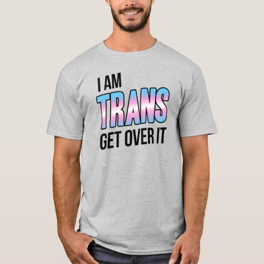 IK BEN OVERGEDRAGEN. T-SHIRT (Voorkant)