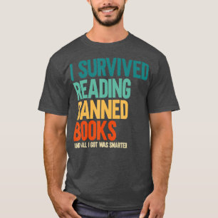 Ik ben overgelopen met het lezen van verboden boek t-shirt