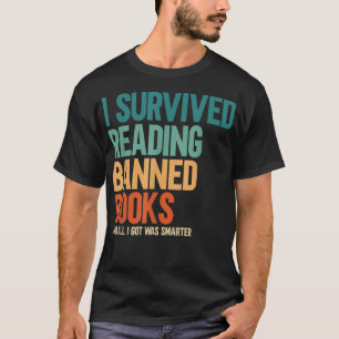 Ik ben overgelopen met het lezen van verboden boek t-shirt
