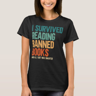 Ik ben overgelopen met het lezen van verboden boek t-shirt