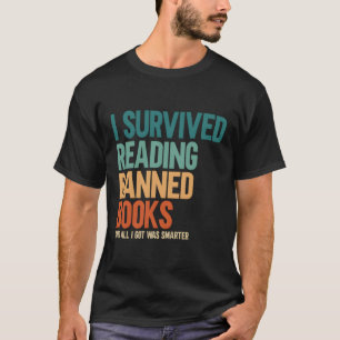 Ik ben overgelopen met het lezen van verboden boek t-shirt
