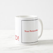 Ik ben overvallen! koffiemok (Voorkant rechts)