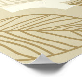 Ik ben overvloed door dankbaar bevrediging te zijn poster (Hoek)