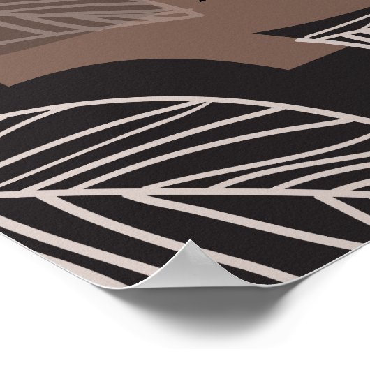 Ik ben overvloed door dankbaar bevrediging te zijn poster (Hoek)