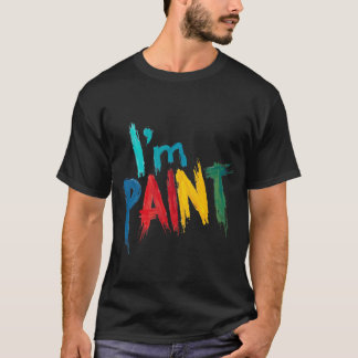 Ik ben Paint Valentijnsdag Schattige en creatief T-shirt