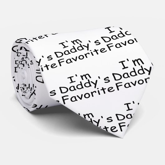 Ik ben papa's favoriet stropdas (Opgerold)