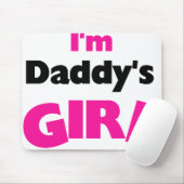 Ik ben papa's meisje  muismat (Met muis)