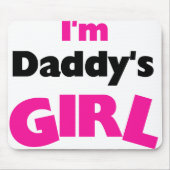 Ik ben papa's meisje  muismat (Voorkant)