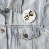 Ik ben Pawssed. (Rondpin) Ronde Button 5,7 Cm (In situ)