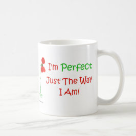 Ik ben perfect, net zoals ik ben! koffiemok