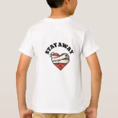 Ik ben perfect single Funny Kids Valentijn T-shirt (Achterkant)