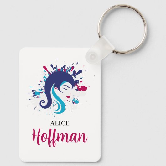 Ik ben perfect sleutelhanger (Achterkant)