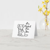 Ik ben perfect voor jou voor Hondenliefhebbers GEP Kaart (Gele Bloem)